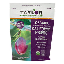 Load image into Gallery viewer, Pitted Organic Prunes in 8.8 oz Bag